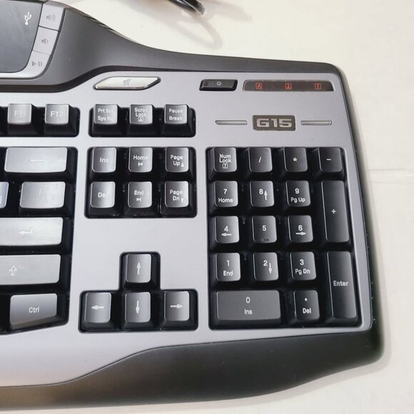 Logitech G15 Y-UW92 USB Gaming Keyboard With LCD Screen QWERTY Standard - Picture 5 of 9